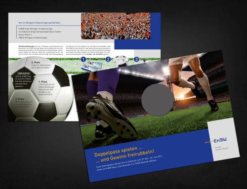 EnBW Rubbel-Gewinnspiel Flyer